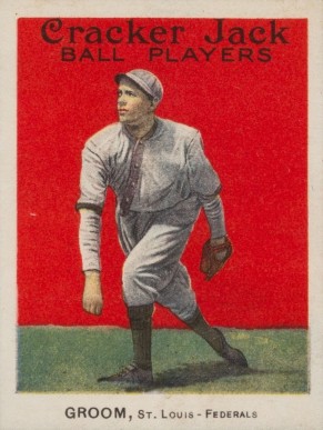 1915 Cracker Jack GROOM, St. Louis-Federals #46 Baseball Card