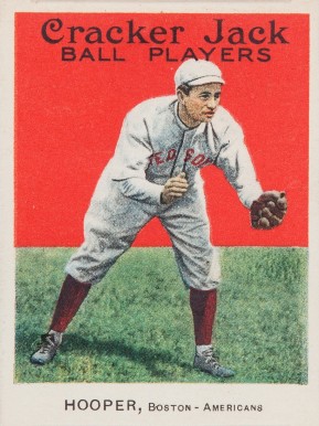 1915 Cracker Jack HOOPER, Boston-Americans #35 Baseball Card