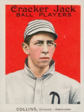 1915 Cracker Jack COLLINS, Chicago-Americans #7 Baseball Card