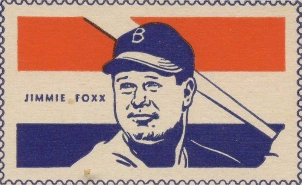 1940 Wheaties Champs/USA Jimmie Foxx # Baseball Card