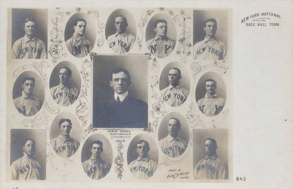 1905 Rotograph Postcards New York Nationals # Baseball Card