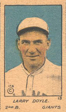 1920 Strip Card Larry Doyle #13 Baseball Card