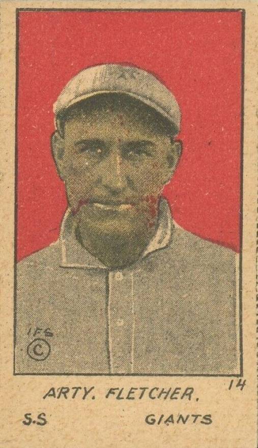 1920 Strip Card Arty Fletcher #14 Baseball Card