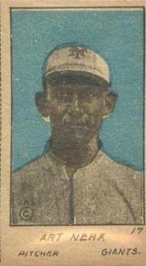 1920 Strip Card Art Nehf #17 Baseball Card