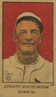 1920 Strip Card Christy Mathewson #24 Baseball Card