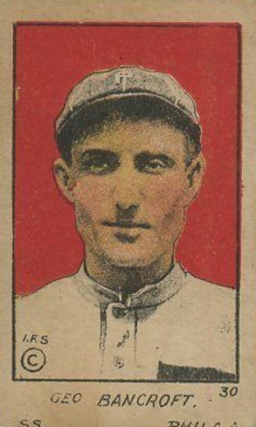 1920 Strip Card Geo. Bancroft #30 Baseball Card