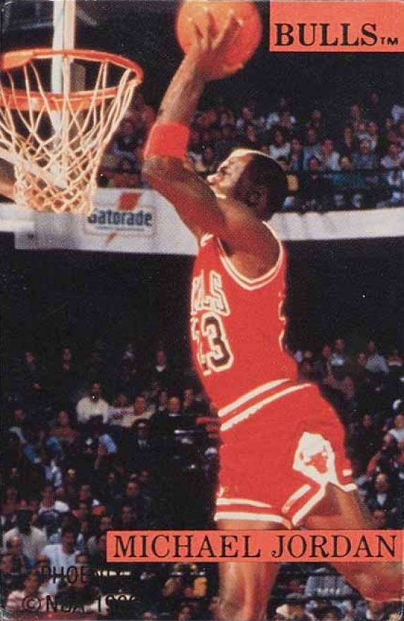 1989 Magnetables Michael Jordan # Basketball Card
