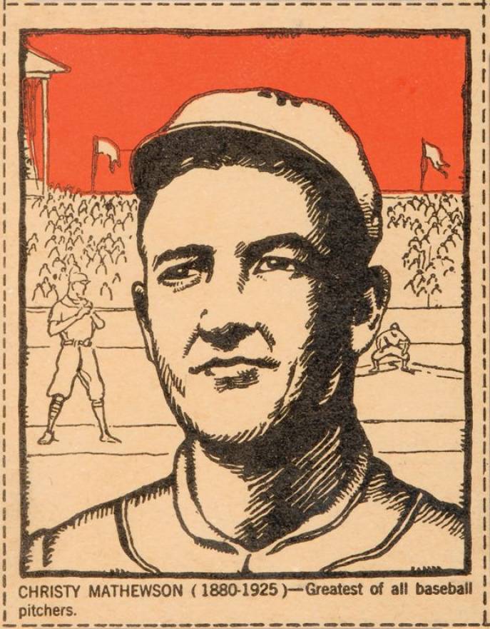 1930 Post Cereal Christy Mathewson # Baseball Card
