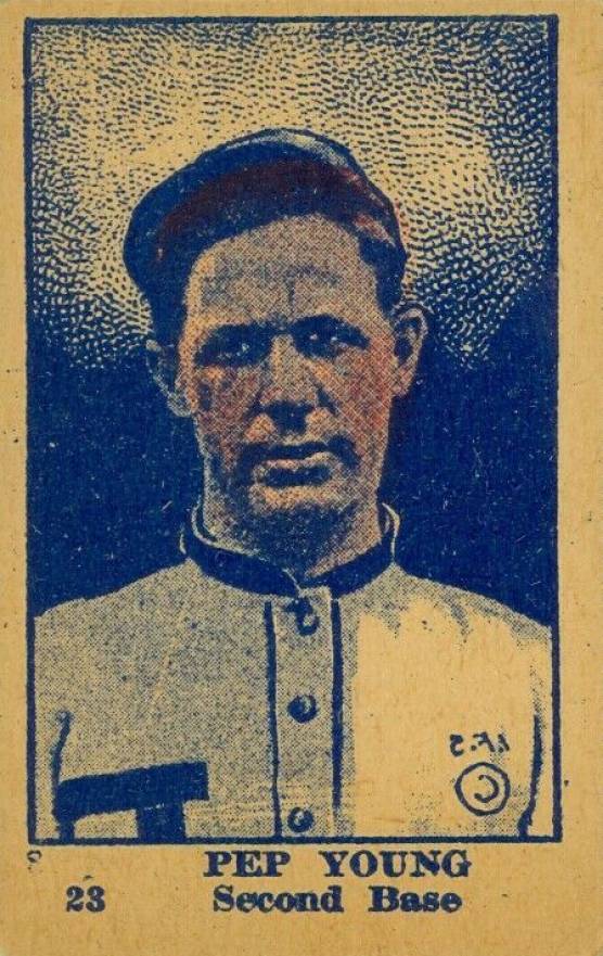1921 Strip Card Pep. Young #23 Baseball Card