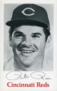 1970 Cincinnati Reds Team Issue Pete Rose # Baseball Card