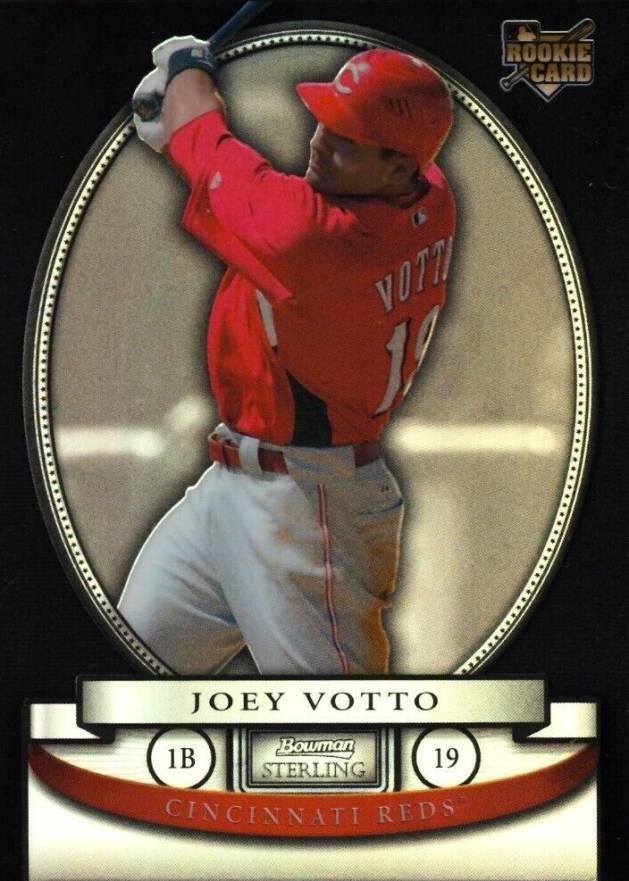 2008 Bowman Sterling Joey Votto #BS-JV Baseball Card
