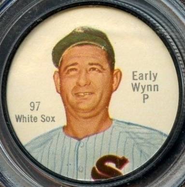 1962 Salada Coins Early Wynn #97b Baseball Card