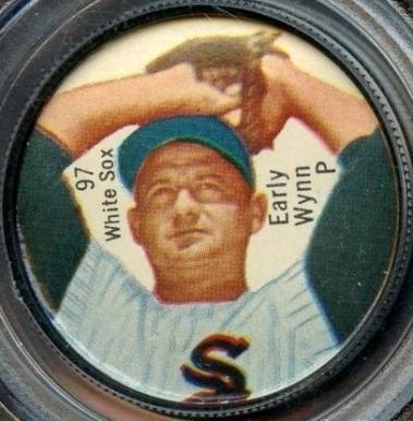 1962 Salada Coins Early Wynn #97a Baseball Card