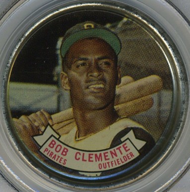 1964 Topps Coins Roberto Clemente #55 Baseball Card