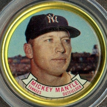 1964 Topps Coins Mickey Mantle #120 Baseball Card