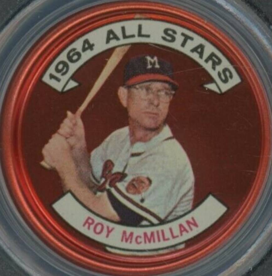 1964 Topps Coins Roy McMillan #148 Baseball Card