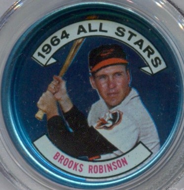 1964 Topps Coins Brooks Robinson #125 Baseball Card