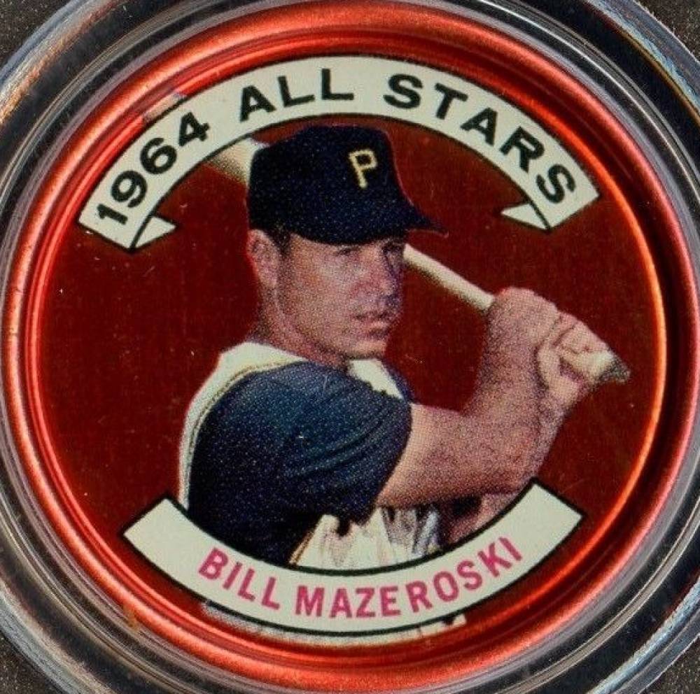 1964 Topps Coins Bill Mazeroski #143 Baseball Card