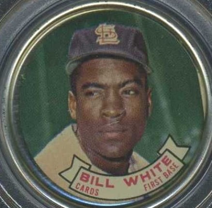 1964 Topps Coins Bill White #78 Baseball Card
