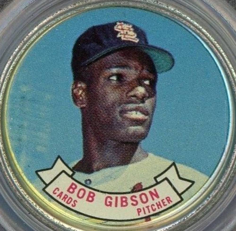 1964 Topps Coins Bob Gibson #59 Baseball Card