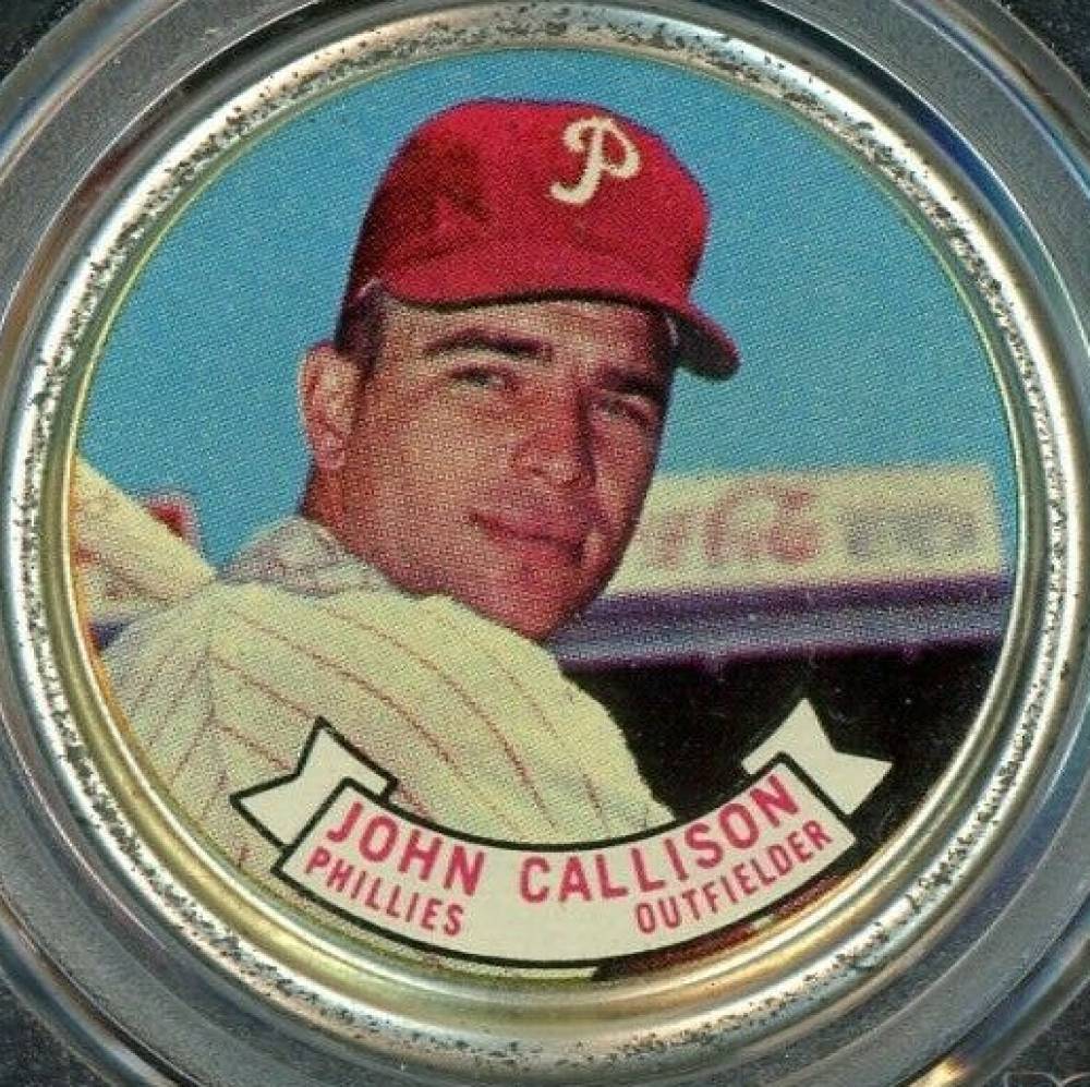 1964 Topps Coins Johnny Callison #50 Baseball Card