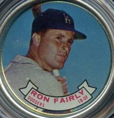 1964 Topps Coins Ron Fairly #54 Baseball Card