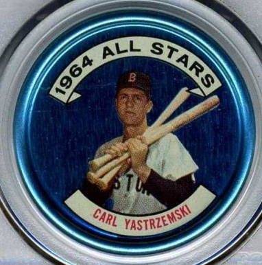 1964 Topps Coins Carl Yastrzemski #134 Baseball Card