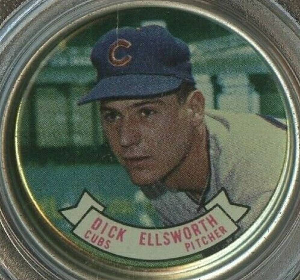 1964 Topps Coins Dick Ellsworth #56 Baseball Card