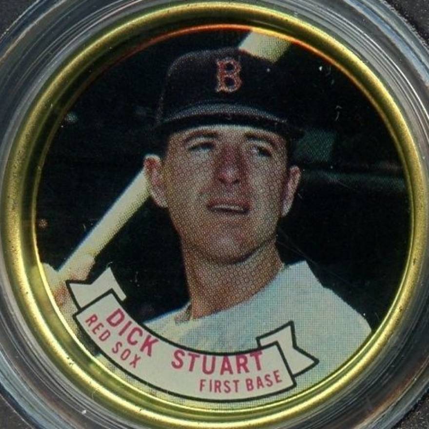 1964 Topps Coins Dick Stuart #12 Baseball Card