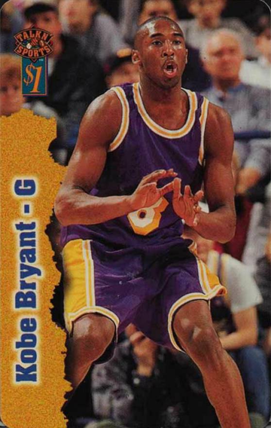 1997 Score Board Talkin Sports $1 Phone Card Kobe Bryant #36 Basketball Card