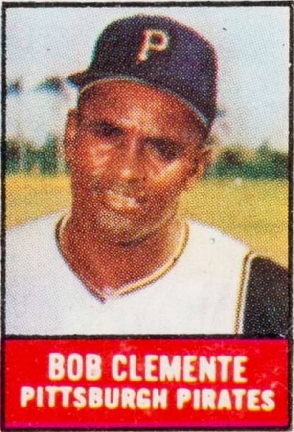 1969 Transogram Roberto Clemente # Baseball Card