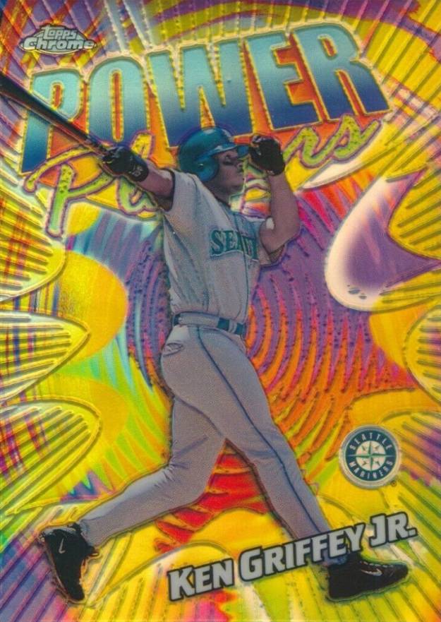 2000 Topps Chrome Power Players Ken Griffey Jr. #P2 Baseball Card