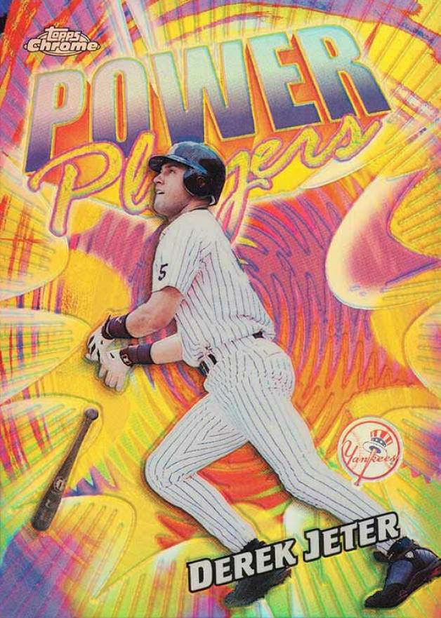 2000 Topps Chrome Power Players Derek Jeter #P20 Baseball Card