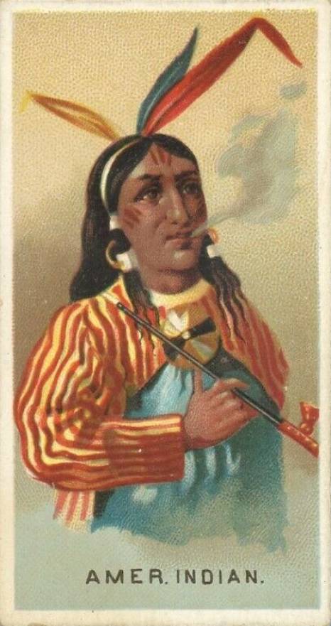 1888 A & G World Smokers American Indian # Non-Sports Card
