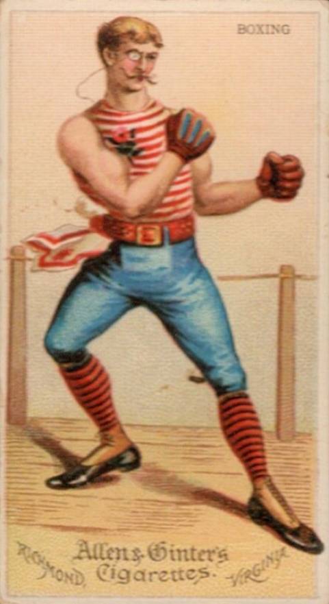1888 Allen & Ginter World's Dudes Boxing # Non-Sports Card