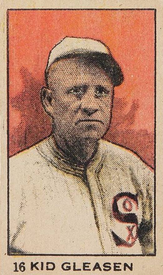 1920 Numbered Strip Card Kid Gleasen #16 Baseball Card