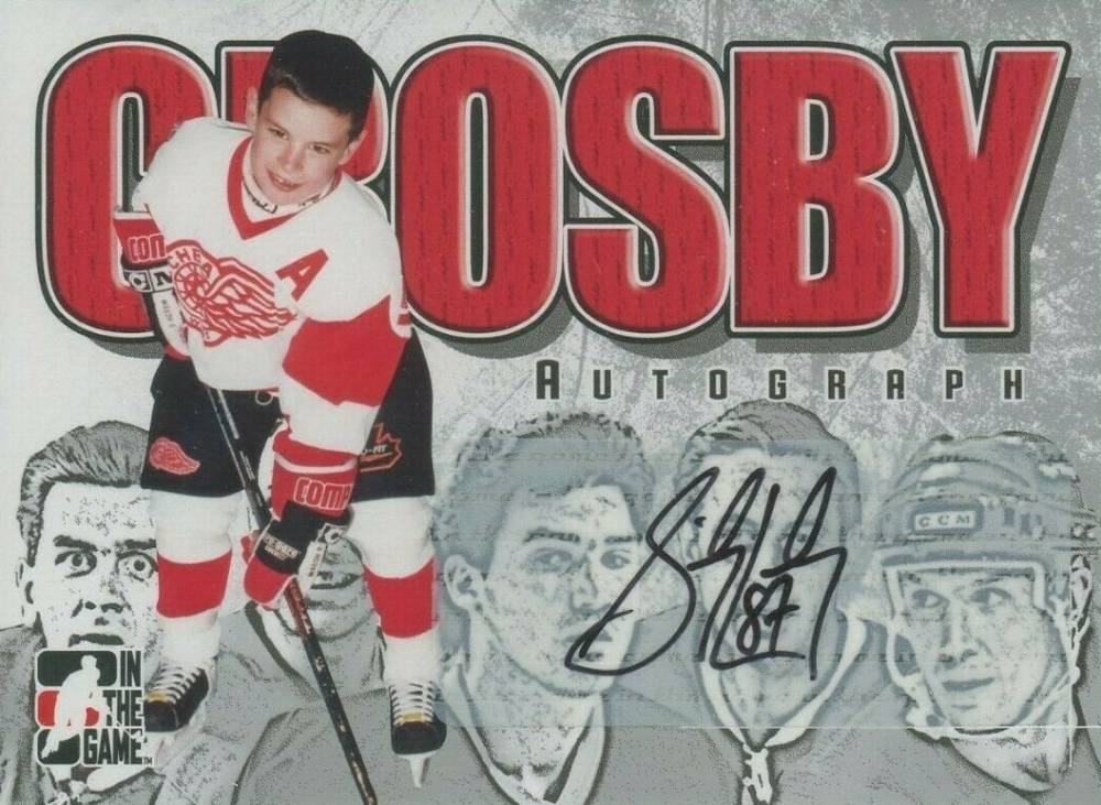 2005 In the Game Sidney Crosby Series Sidney Crosby #SCA01 Hockey Card
