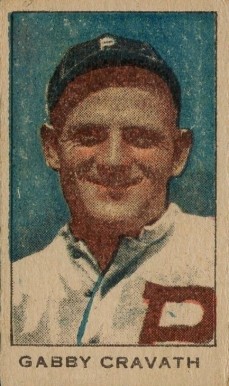 1920 Unnumbered Strip Card Gabby Cravvath #3 Baseball Card