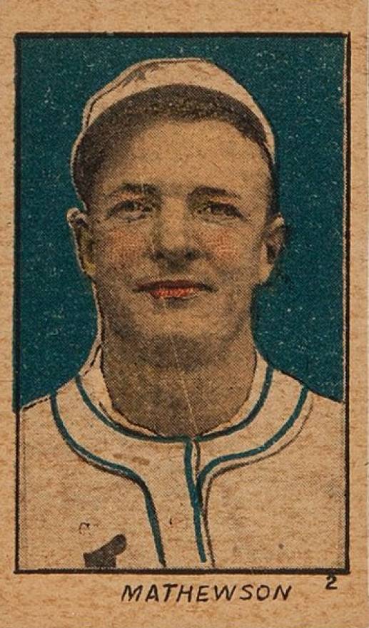 1920 Strip Card Christy Mathewson #2 Baseball Card