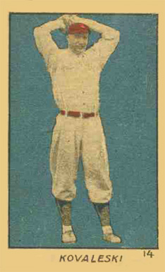 1920 Strip Card Stan Koveleski #14 Baseball Card