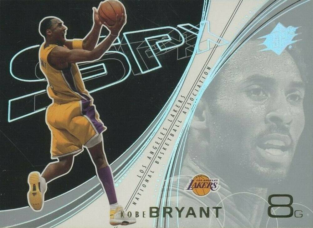 2002 SPx Kobe Bryant #34 Basketball Card