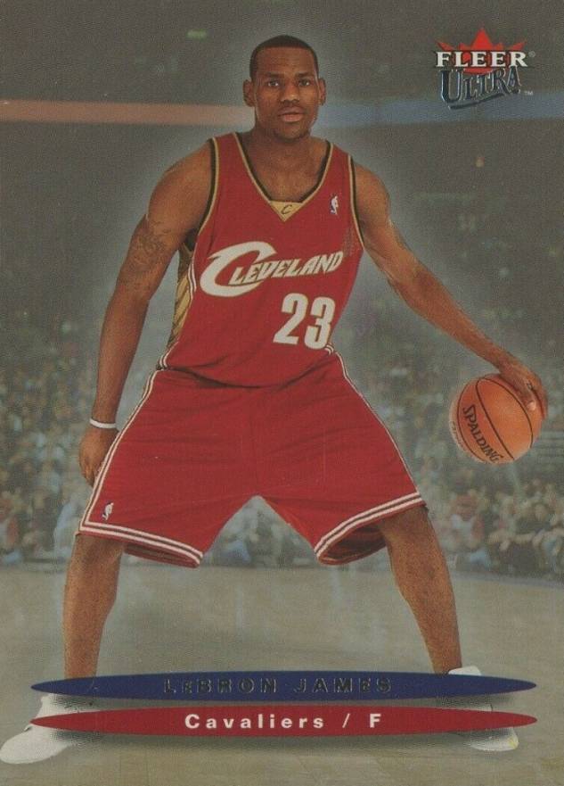2003 Fleer Ultra Hummer H2 LeBron James #171 Basketball Card
