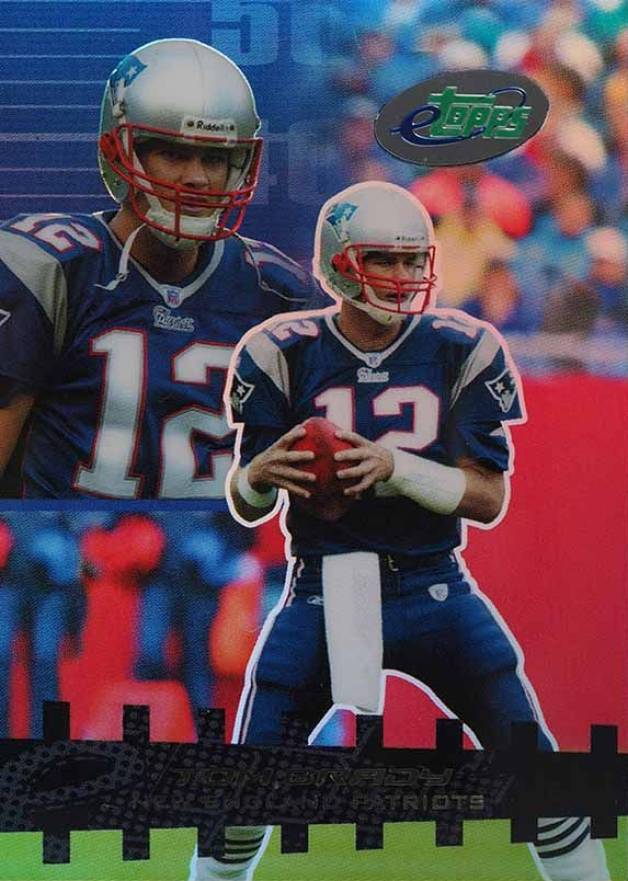 2003 Etopps Tom Brady #55 Football Card