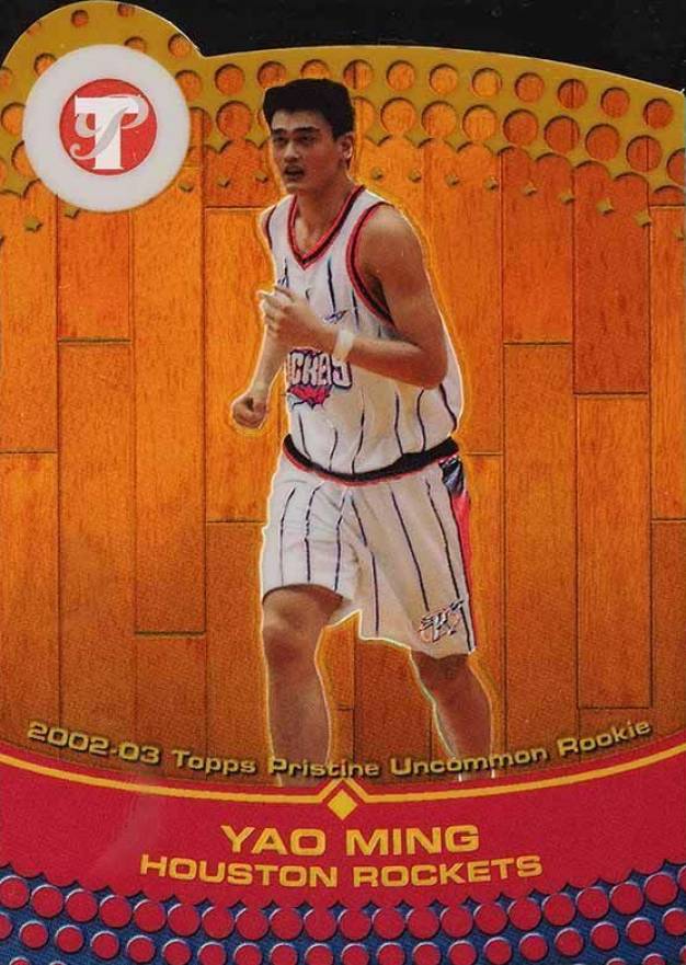 2002 Topps Pristine  Yao Ming #52 Basketball Card