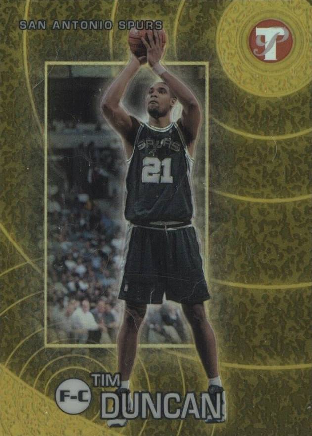 2002 Topps Pristine  Tim Duncan #6 Basketball Card