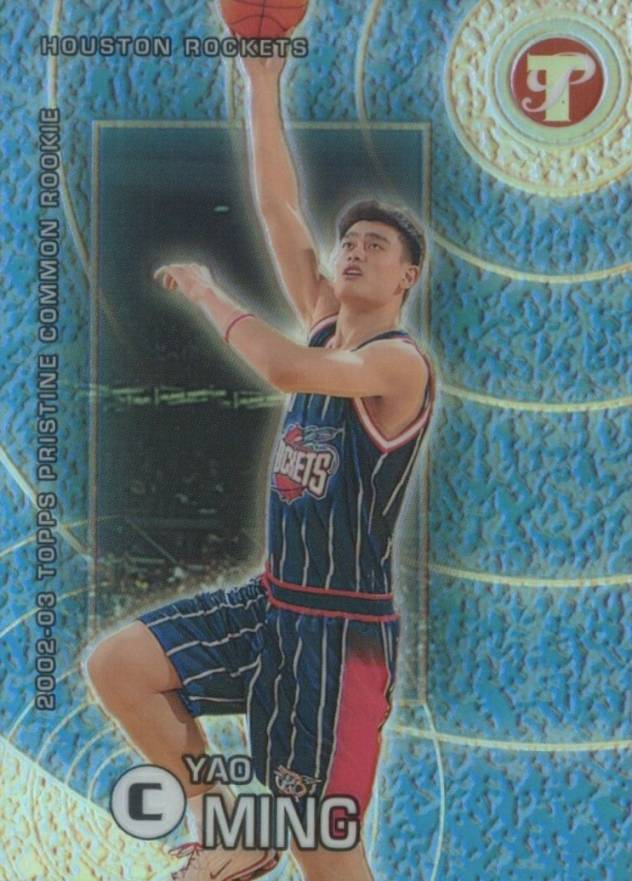 2002 Topps Pristine  Yao Ming #51 Basketball Card