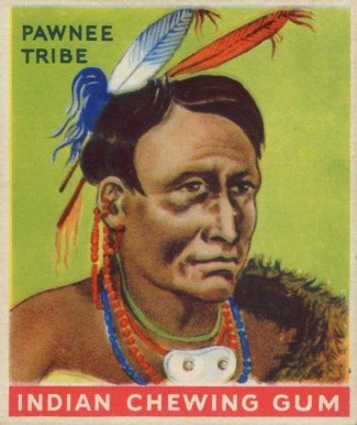 1933 Indian Gum Chief of the Pawnee Tribe #11 Non-Sports Card