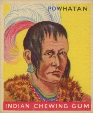 1933 Indian Gum Powhatan #31 Non-Sports Card