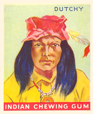 1933 Indian Gum Dutchy #40 Non-Sports Card