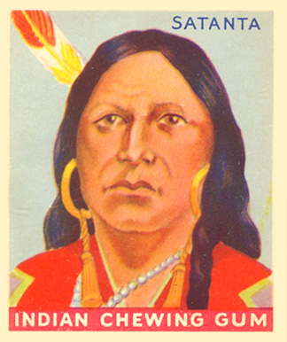1933 Indian Gum Satanta #45 Non-Sports Card